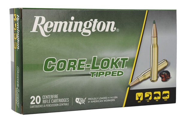 Picture of  Remington Ammunition 29017 Core-Lokt Tipped  6.5Creedmoor 129Gr Core-Lokt Tipped 20 Per Box/10 Case