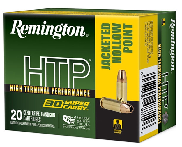 Picture of  Remington Ammunition R20019 Htp  30Supercarry 100Gr Jacketed Hollow Point 20 Per Box/10 Case