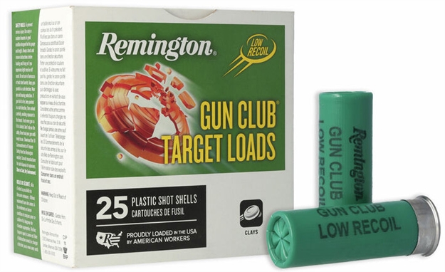 Picture of  Remington Ammunition 20243 Gun Club  12Gauge 2.75" 1 1/8Oz 8Shot 25 Per Box/10 Case