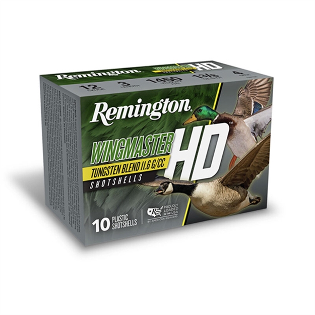Picture of  Remington Ammunition 20655 Wingmaster HD  12Gauge 3.50" 1 3/4Oz Bbshot 10 Per Box/10 Case