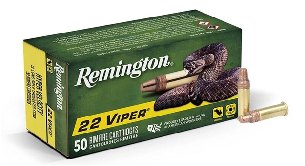 Picture of Remington Ammunition 21080 Viper Rimfire 22Lr 36Gr Truncated Cone Solid 50 Per Box/100 Case 1922 100477000006
