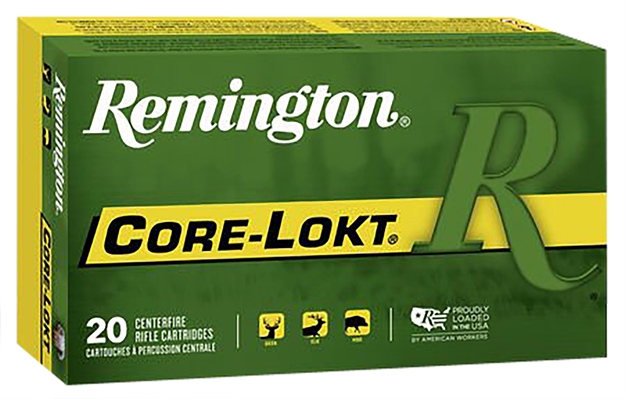 Picture of Remington Ammunition 21401 Core-Lokt  30-06Springfield 125Gr Pointed Soft Point Core-Lokt 20 Per Box/10 Case R30061 047700054506