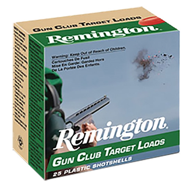 Picture of Remington Ammunition 20248 Gun Club  12Gauge 2.75" 1 1/8Oz 9Shot 25 Per Box/10 Case GC12L9 047700345802