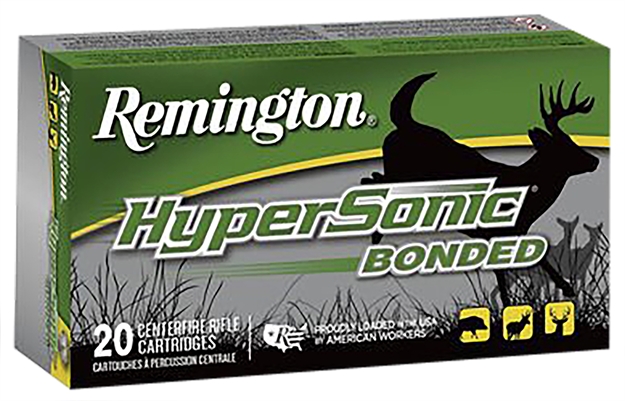 Picture of Remington Ammunition 29009 Hypersonic Bonded 30-06Springfield 180Gr Psp Core Lokt Ultra Bonded 20 Per Box/10 Case 047700410609