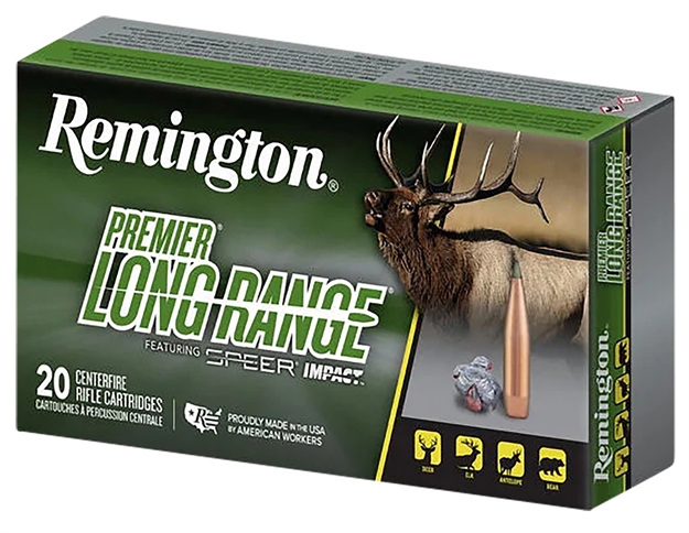 Picture of  Remington Ammunition R21343 Premier Long Range 7Mmremmag 175Gr Speer Impact 20 Per Box/10 Case 047700485607