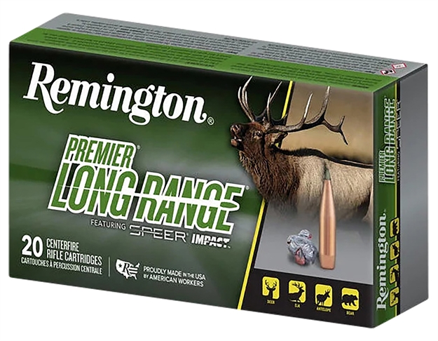 Picture of  Remington Ammunition R21346 Premier Long Range 300Winmag 190Gr Speer Impact 20 Per Box/10 Case 047700485805