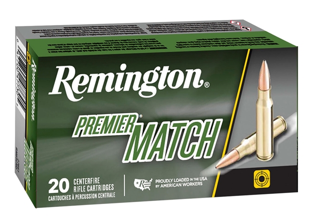 Picture of Remington Ammunition 27673 Premier Match 6.5Prc 145Gr Berger Open Tip Match 20 Per Box/10 Case RM65PRC01 047700497907