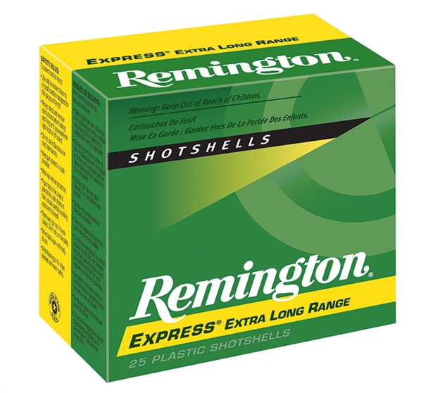 Picture of Remington Express Extra Long Range Shotshell 410 Ga, 3 In, No. 4, 11/16Oz, Max Dr, 1135 Fps, 25 Rnd Per Box SP4134 047700017303