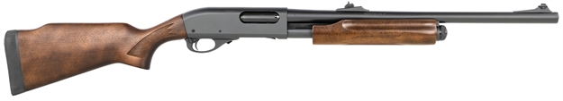 Picture of Remington Arms Firearms R25565 Model 870 Express Deer 12 Gauge 20" 4+1 3" Matte Blued Rec/Barrel Satin Hardwood Fixed Monte Carlo Stock Right Hand (Full Size) Includes IC Choke Rifle Sights