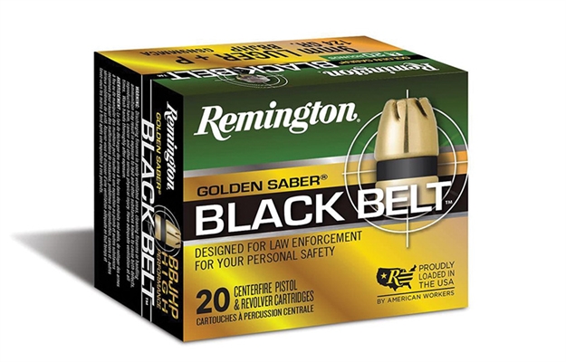 Picture of Remington Arms Golden Saber Blk Belt 9Mm+P 124Gr Bbjhp