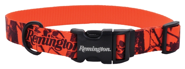 Picture of Remington Blaze Adjustable Patterned Nylon Collar 1" X 26", Remington Trees Orange