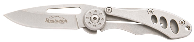 Picture of Remington Cutlery 11504 Skeleton Folder 2.2" 440 Stainless Stainless Steel Stone