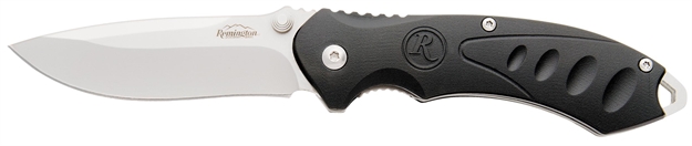 Picture of Remington Cutlery 11608 Sportsman Folder 3.25" 440 Stainless Drop Point Aluminum Black