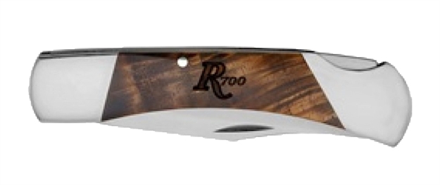Picture of Remington Cutlery 19978 700 Heritage Field Knife 3.75" 440A Stainless Drop Point American Walnut