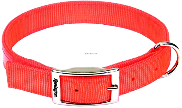 Picture of Remington Double Ply Reflective Nylon Hound Dog Collar, Orange, 1" X 18"