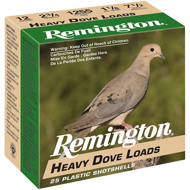 Picture of Remington Dove Loads 12Ga 2.75 1-1/8Oz #6 25/10