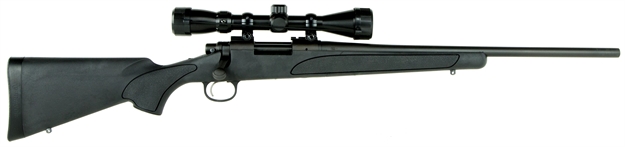 Picture of Remington 700 Adl Bolt Action Rifle Combo Compact W/ 3-9X40 Scope, 243 Win, 20", Black Syn 27092