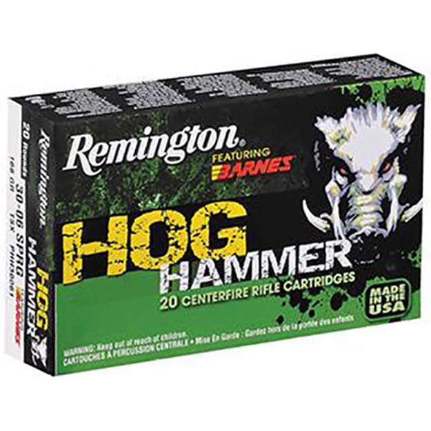 Picture of Remington Hog Hammer 30Rem AR 125Gr Barnes Tsx 20/10