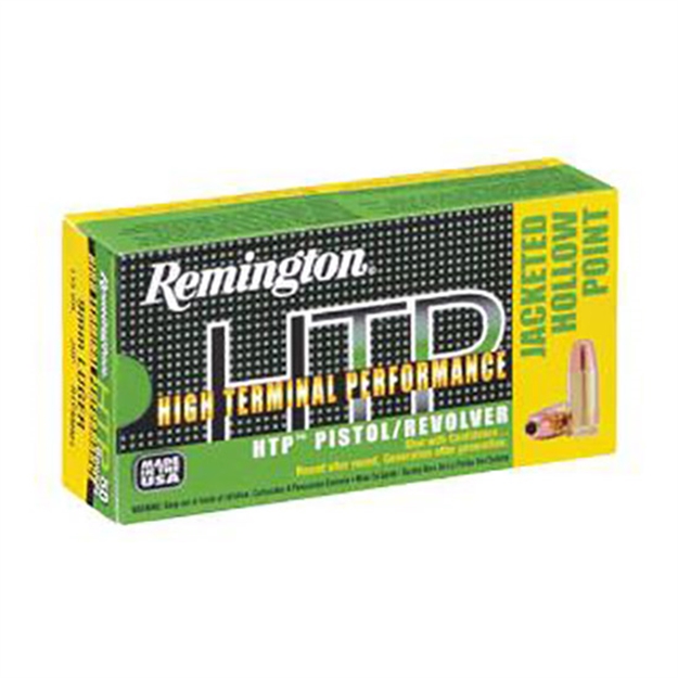 Picture of Remington Htp Pistol Ammo 38 Spl, 158 Gr, 890 Fps, 50 Rnd, Boxed