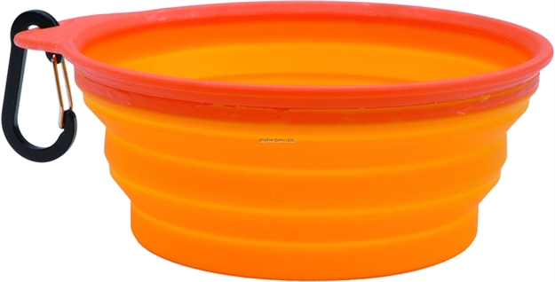 Picture of Remington Collapsible Travel Dog Bowl, Orange