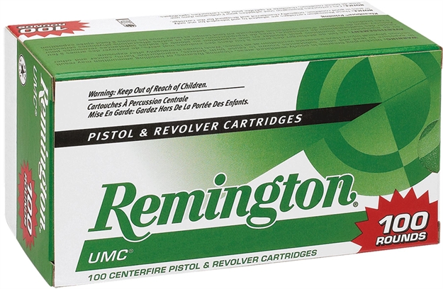 Picture of Remington Ammunition 23795 Umc Value Pack 40S&W 180Gr Full Metal Jacket 100 Per Box/6 Case 047700382708 -