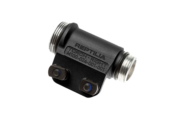 Picture of  Reptilia Llc 100043 Torch  Black Anodized 3V/Cr123 Right Side 850002688498
