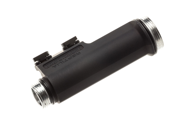 Picture of  Reptilia Llc 100045 Torch  Black Anodized 6V/18650 Right Side
