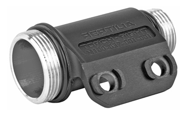 Picture of  Reptilia Llc 100066 Torch  Black Anodized 3.7V/18350 Right Side