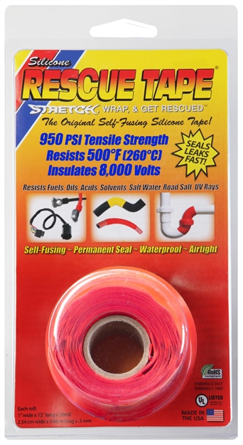 Picture of Rescue Tape Red Clamshell