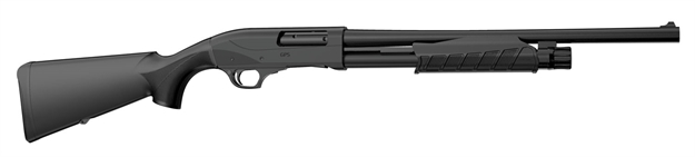 Picture of  Retay Usa Gpstac18 Gps Tactical Inertia Plus 12 Gauge With 18.50" Deep Bore Drilled Barrel, 3" Chamber, 5+1 Capacity, Matte Black Metal Finish & Black Synthetic Stock Right Hand (Full Size)