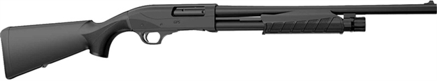 Picture of  Retay Usa Gpstac18 Gps Tactical Inertia Plus 12 Gauge With 18.50" Deep Bore Drilled Barrel, 3" Chamber, 5+1 Capacity, Matte Black Metal Finish & Black Synthetic Stock Right Hand (Full Size) 193212023247