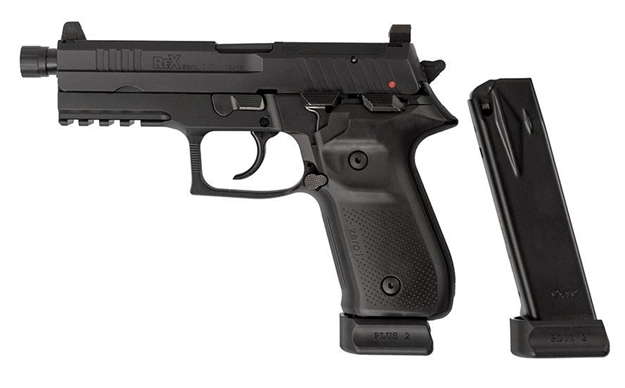 Picture of Rex Zero 1S Standard Size Tactical Black 9Mm Pistol