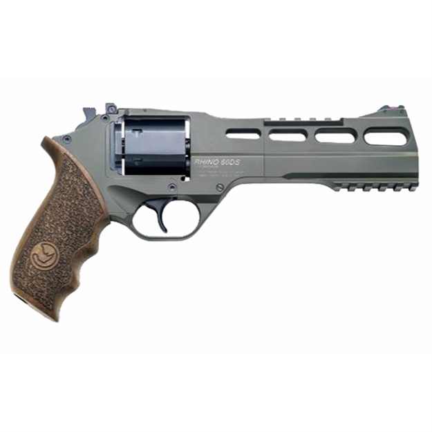 Picture of Chiappa Firearms Rhino 60Sar 6 357Mag Odg Hunter Walnut CF340.282