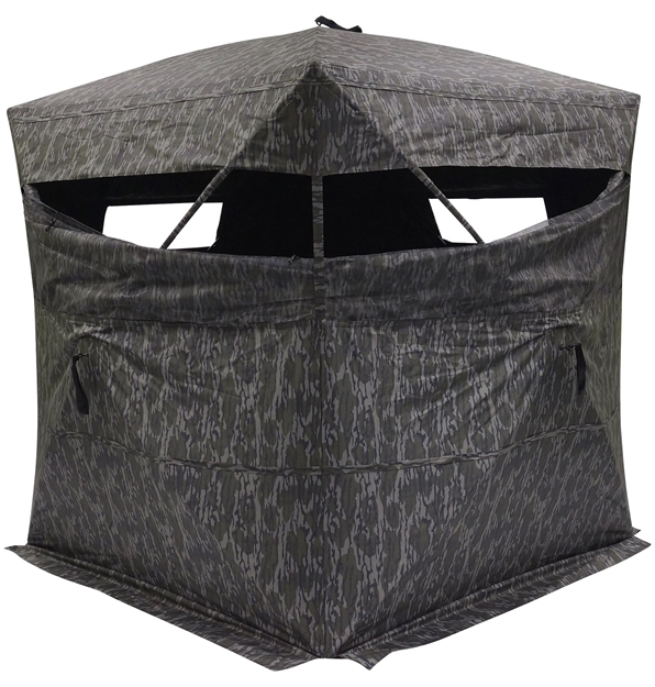 Picture of Rhino Blinds R150mbl Hybrid R150 5 Hub Mossy Oak Bottomland 150 Denier/Mesh R150-MBL 850281008864
