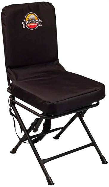 Picture of Rhino Blinds Rc2281 Padded Swivel Hunting Chair  360 Degree Swivel Black 600D Polyester RC-2281 850281008642