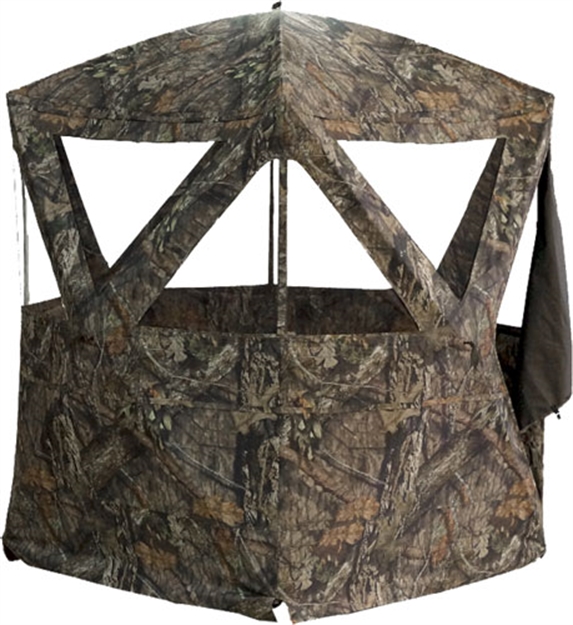 Picture of Rhino Metals, Inc Ground Blind Mossy Oak Country 77"X77"-Hub 78"-Tall