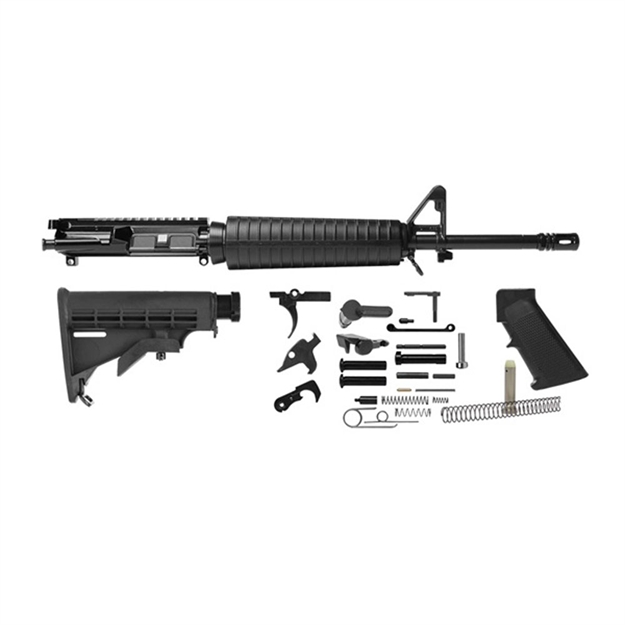 Picture of Del-Ton 16"Mid-Lngth Riflekit 223 Cmv 1:9 Collapsable M4 Mil Spec F-Marked Front Sight State Laws Appl RKT104