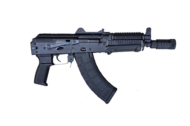 Picture of  Riley Defense Inc Rak102krinkwsf Krink  7.62X39mm 30+1 8.50" Black Nitride Threaded Barrel, Black Oxide Receiver, Black Polymer Grip