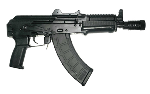 Picture of  Riley Defense Inc Rak102krinkwsf Krink  7.62X39mm 30+1 8.50" Black Nitride Threaded Barrel, Black Oxide Receiver, Black Polymer Grip 850028892275