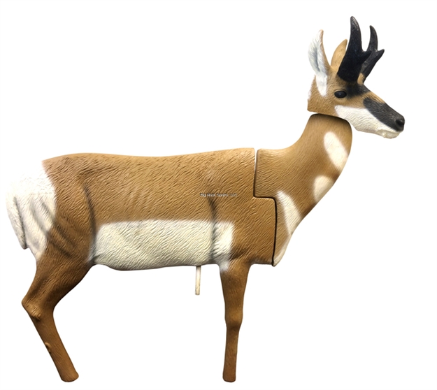 Picture of Rinehart Doloma Antelope Decoy, Height 29 1/4", Length 49". Simulated Wt. 135 Lbs
