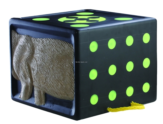 Picture of Rinehart Rhinoblock Target Deer Vitals 2 Sides Target Dots ON 4 W/Replacable Insert