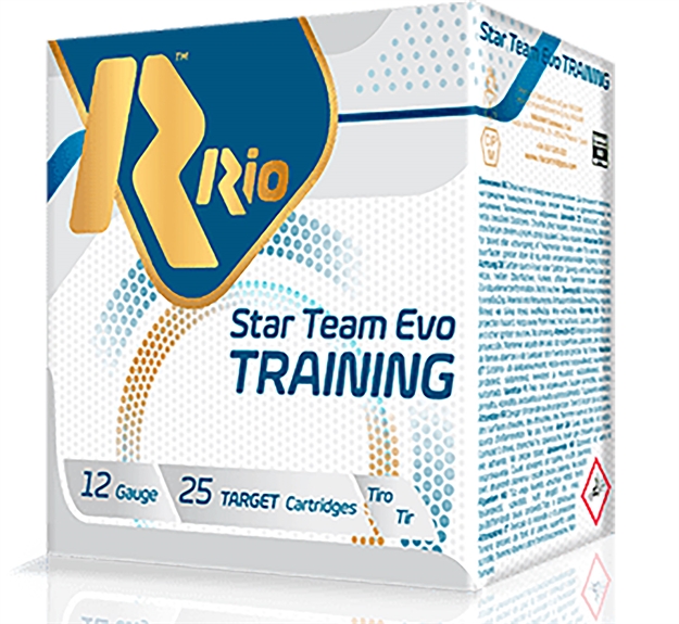 Picture of  Rio Ammunition Stt2875 Star Team Evo  12Gauge 2.75" 1Oz 7.5Shot 25 Per Box/10 Case