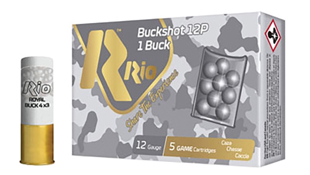Picture of Rio Ammunition Buckshot Royal 12G 2.75" 12Pel        #1