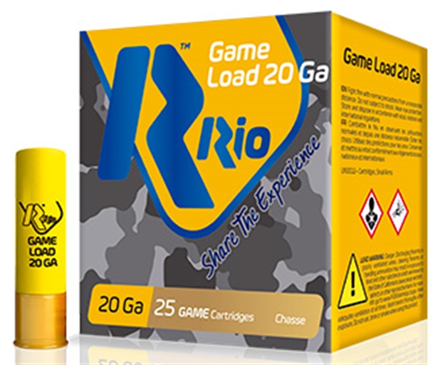 Picture of Rio Ammunition Heavy Field Shotshell 20 Ga, 2-3/4", 1Oz, #7.5, 1250 Fps, 2-3/4 DR RC2075 8435101623360