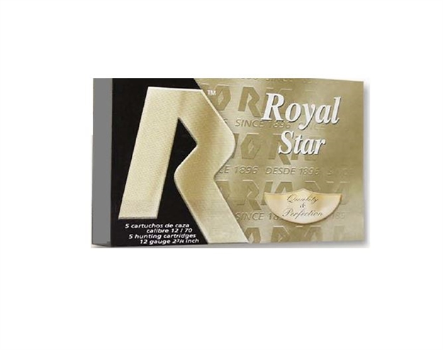 Picture of Rio Ammunition Royal Star Slug 12 Ga, 2-3/4", 1Oz Star, 1410 Fps RSL12 8435101618724
