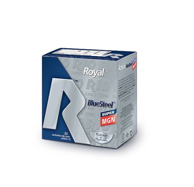 Picture of  Rio Ammunition Rbsm202 Bluesteel Royal 20Gauge 3" 1Oz 2Shot 25 Per Box/10 Case 8435101624473