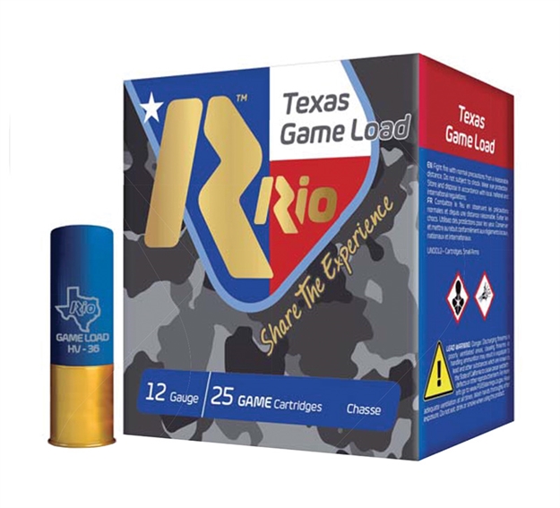 Picture of Rio Ammunition Prem Top 12G 2.75" 3.25Dr 1-1/4Oz TX #8 TG368TX 184351016229