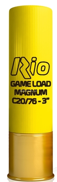 Picture of Rio Ammunition Rbsm202 Royal Bluesteel Magnum 20 Gauge 3" 1 OZ 2 Shot 25 Bx/ 10 CS