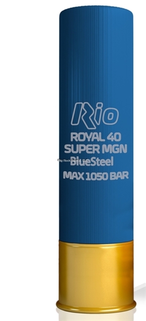 Picture of Rio Ammunition Rbssm402 Royal Bluesteel Super Magnum 12 Gauge 3.5" 1-3/8 OZ 2 Shot 25 Bx/ 10 CS RBSSM402
