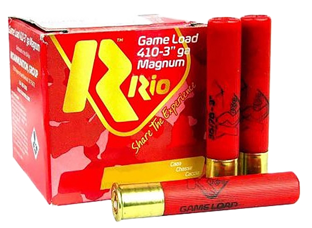 Picture of  Rio Ammunition RCHV366 Game Load  410 Gauge 3" 11/16 OZ 25/10 sold AS A case